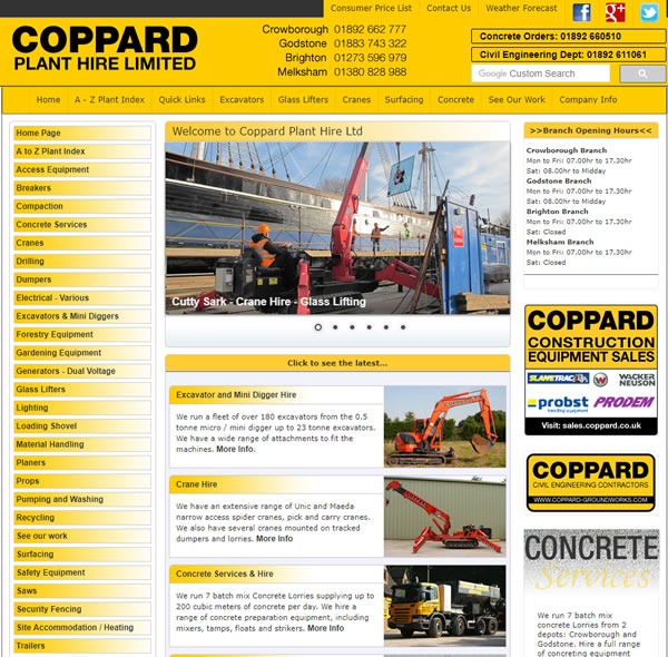 Plant Hire - Coppard Concrete and Screed